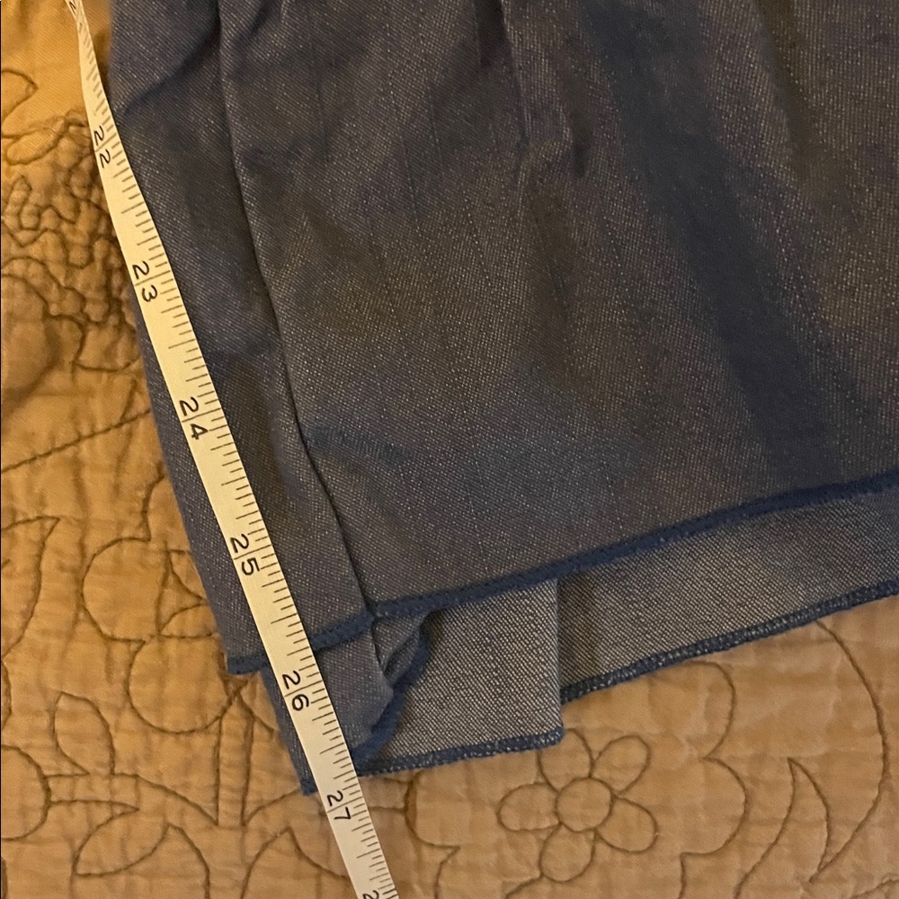 Blue Ruffled women’s pants - Picture 8 of 9
